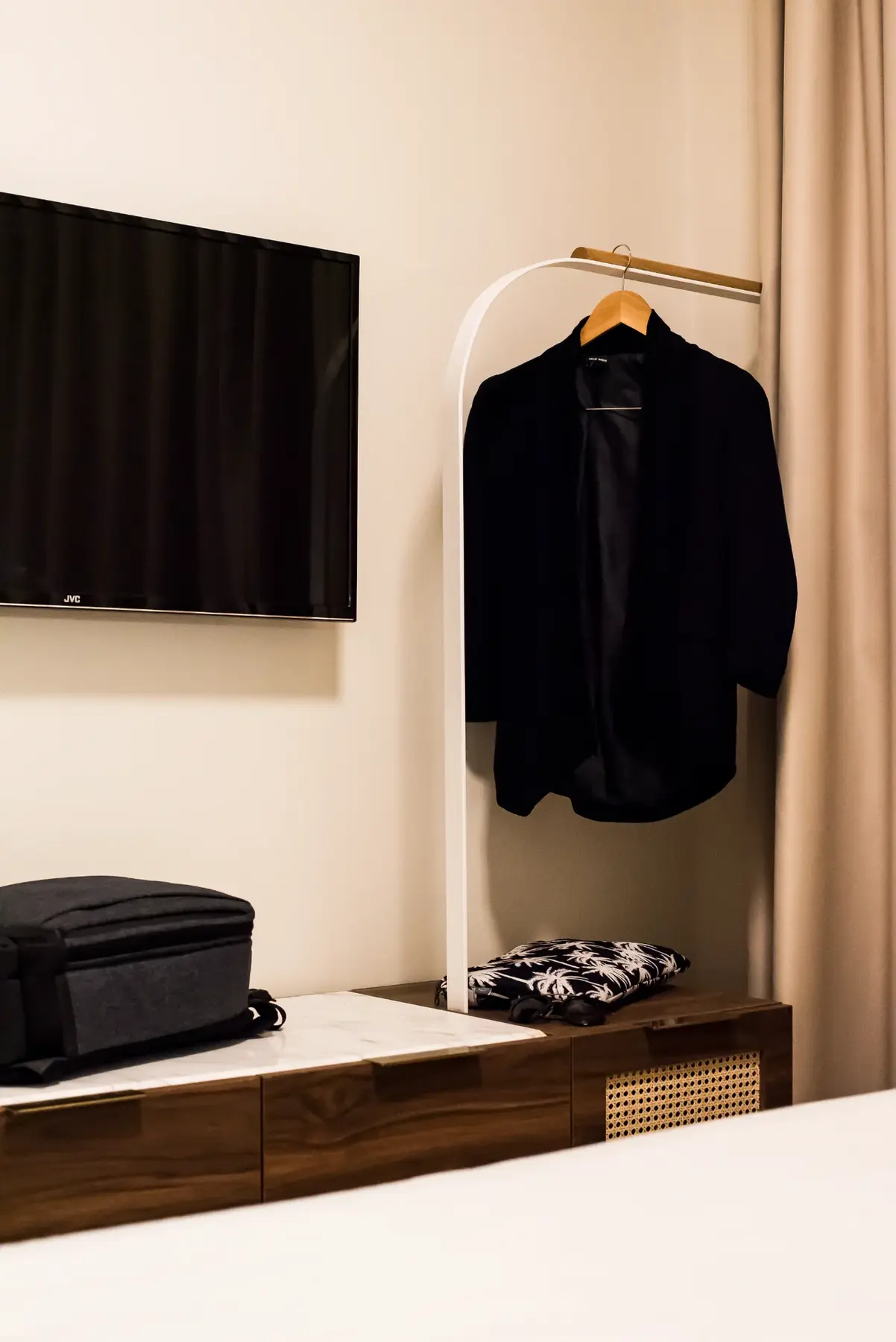 Queen Interior Room at Gaia Athens - wardrobe area